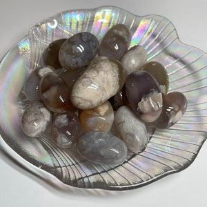 Flower Agate Tumble Stones - Sarah's Pretty Rocks
