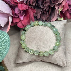 Prehnite Bracelet - Sarah's Pretty Rocks