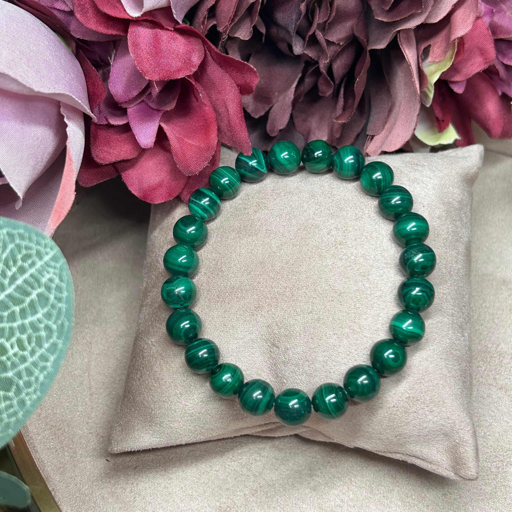 Malachite Bracelet - Sarah's Pretty Rocks