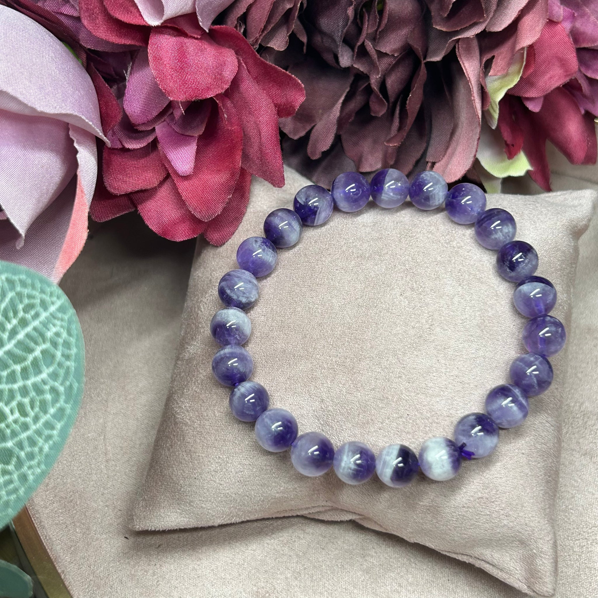 Chevron amethyst bracelet deals