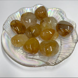 Golden Healer Tumble Stones - Sarah's Pretty Rocks